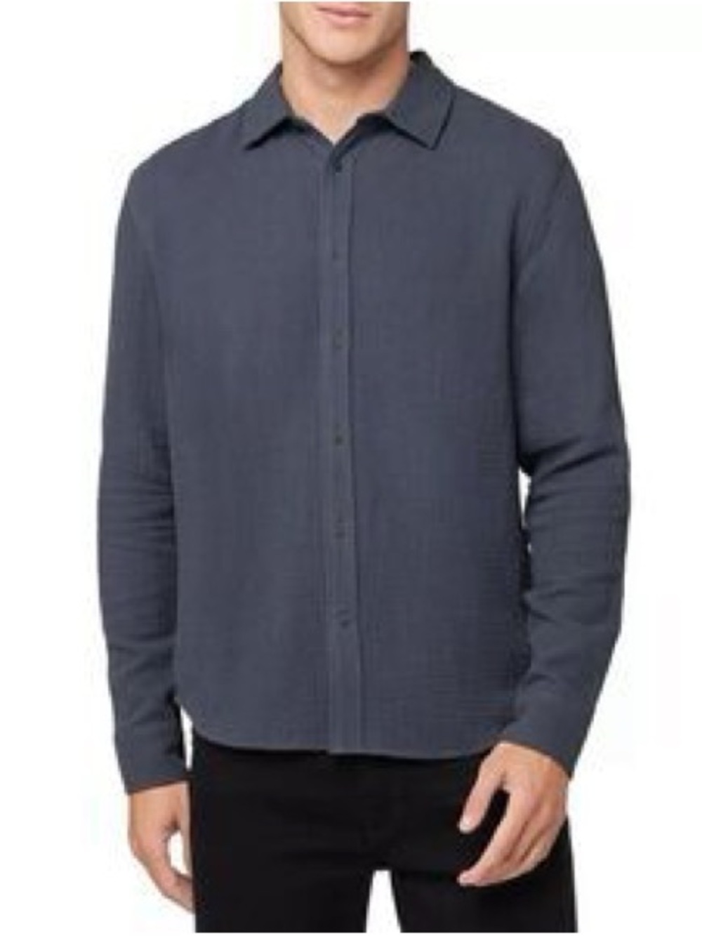 Joe’s Jeans Theo Cotton Textured Button Down Shirt